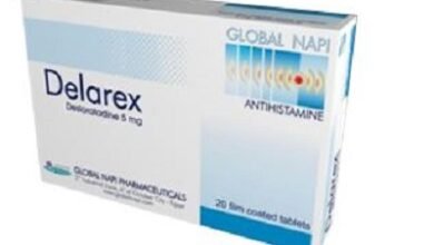 جرعة أقراص ديلاركس للحساسية وسعر delarex شراب للأطفال‎