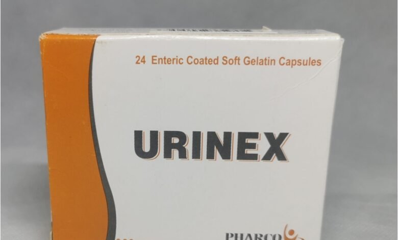 طريقة استعمال يورينكس urinex وجرعته لعلاج التهاب مجرى البول‎