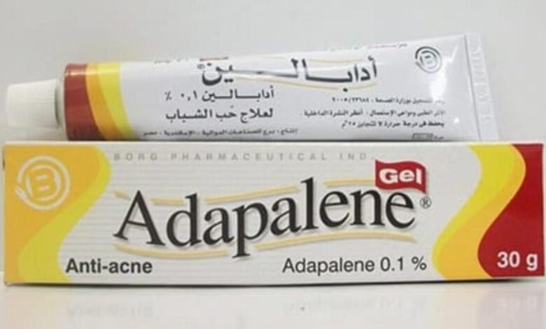 فوائد كريم ادابالين adapalene وطريقة الاستخدام والمكونات والسعر والبديل‎