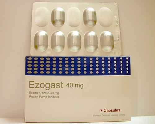 دواعى استعمال ايزوجاست Ezogast 20 و40 والآثار الجانبية والسعر  ‎