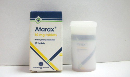 أتراكس أقراص لعلاج الحساسية والحكة الجلدية Atarax Tablets