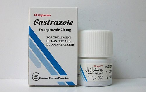 جاسترازول كبسولات لعلاج الحموضة وقرحة المعدة Gastrazole Capsules
