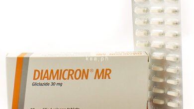 دياميكرون أقراص لخفض نسبة السكر فى الدم Diamicron Tablets