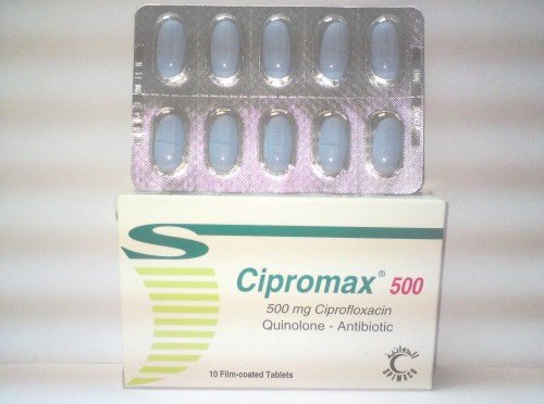 سيبروماكس أقراص مضاد حيوى واسع المجال Cipromax Tablets  