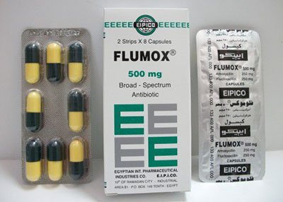 فلوموكس مضاد حيوى واسع المجال لعلاج الالتهابات البكتيرية Flumox