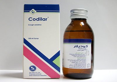 كوديلار شراب لعلاج وتهدئة الكحة الجافة Codilar Syrup