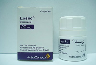 لوسك لعلاج قرحة والتهاب المعدة والأثنى عشر المعدة والحموضة Losec