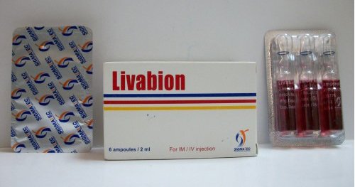 ليفابيون أمبولات لعلاج إلتهابات الاعصاب Livabion Ampoules