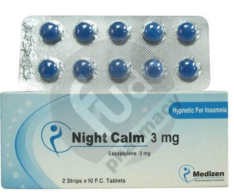 نايت كالم أقراص لعلاج مشاكل النوم والارق Night Calm Tablets