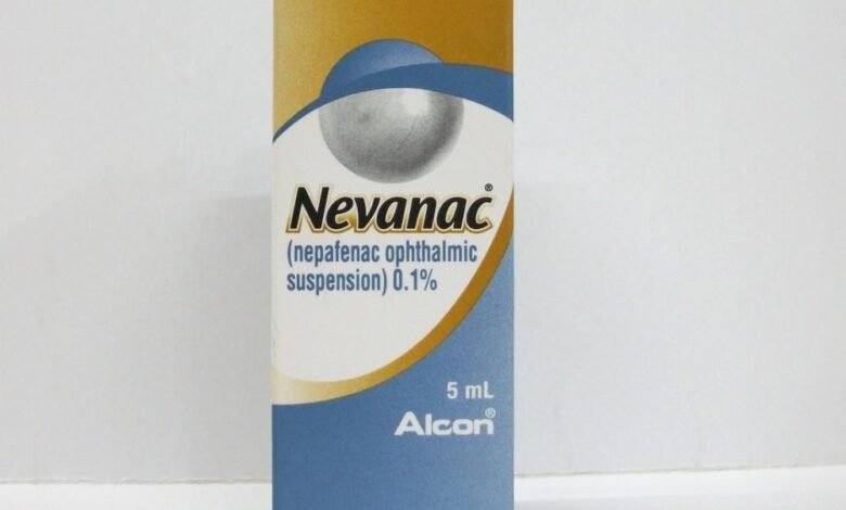 فوائد قطرة نيفاناك nevanac للعين وطريقة الاستخدام والسعر والأعراض والبديل‎