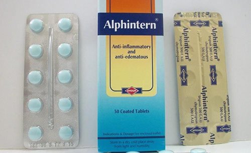 ألفينترن أقراص لعلاج حالات الالتهابات والتورم Alphintern Tablets