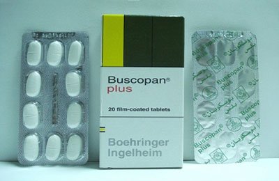 بوسكوبان بلس أقراص لعلاج ألام المعدة والدورة الشهرية Buscopan Plus Tablets