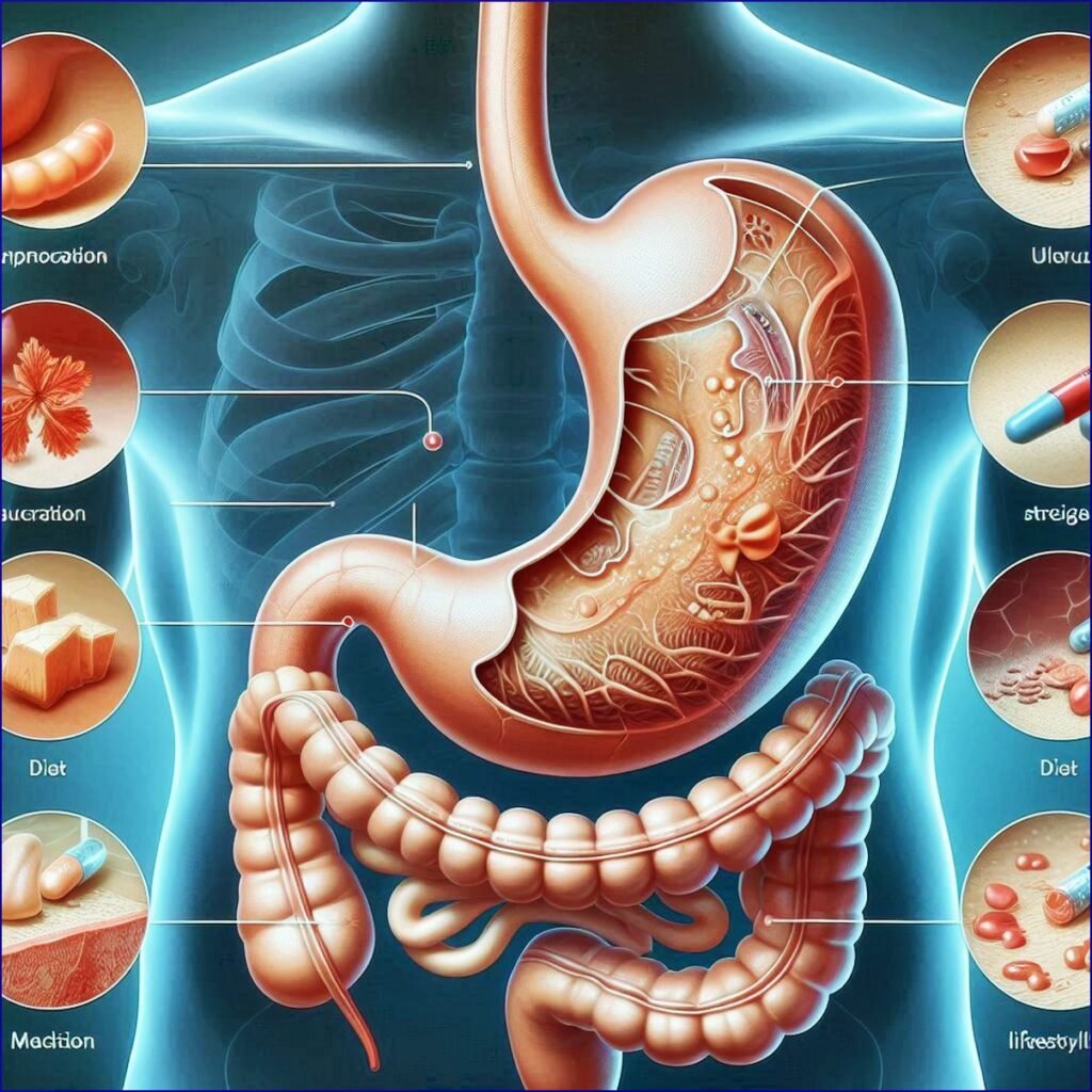 علاج قرحة المعدة والاثني عشر