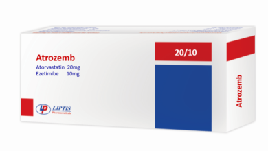 نشرة أقراص اتروزيمب ATROZEMB والسعر وفوائدها لعلاج الكوليسترول‎